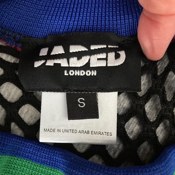 Jaded London Rainbow  and Black Mesh Maxi Skirt - Picture 8 of 8